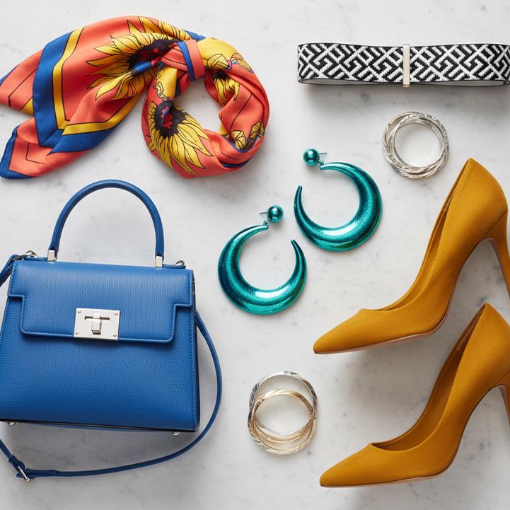 Accessoires kleur toevoegen outfit
