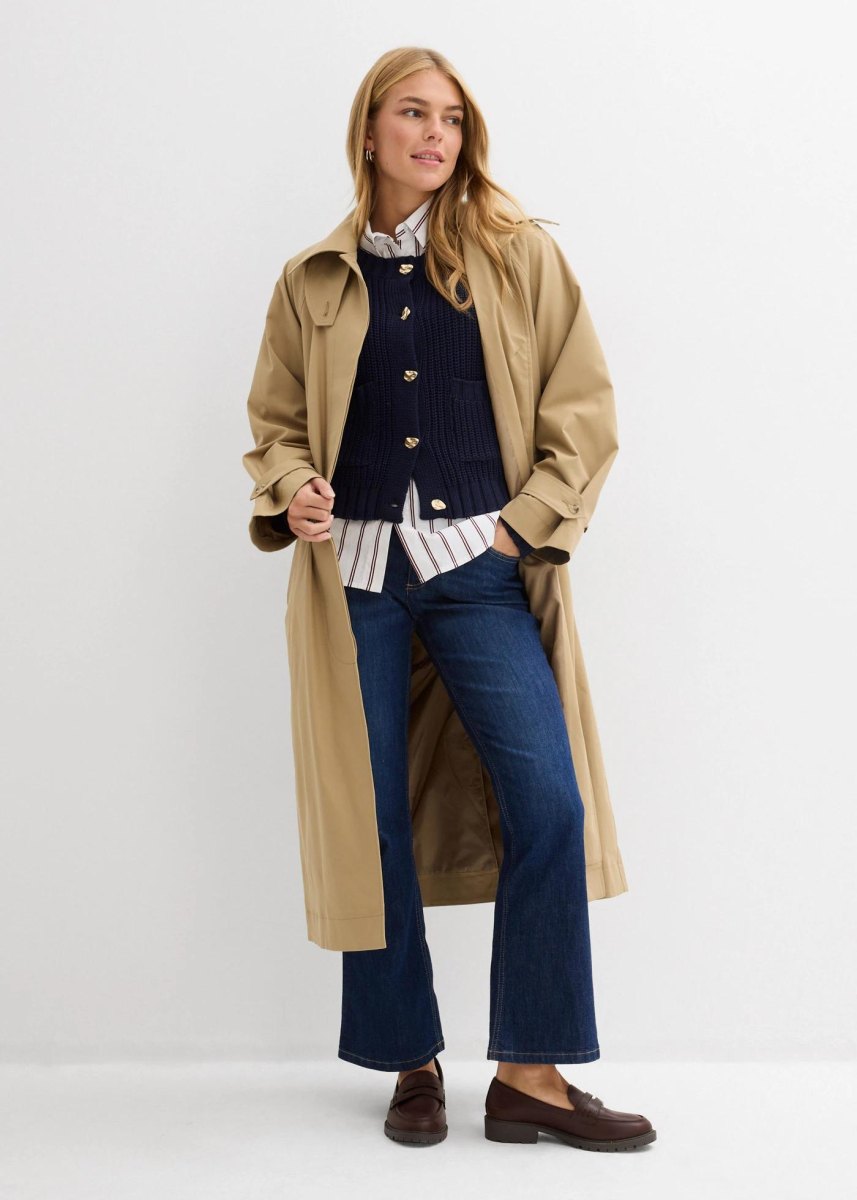 Dames outfit met laagjes
