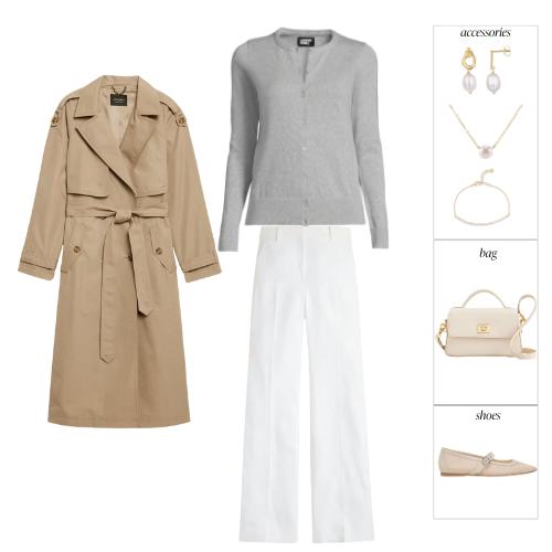 Capsule outfit met stijlvolle accessoires