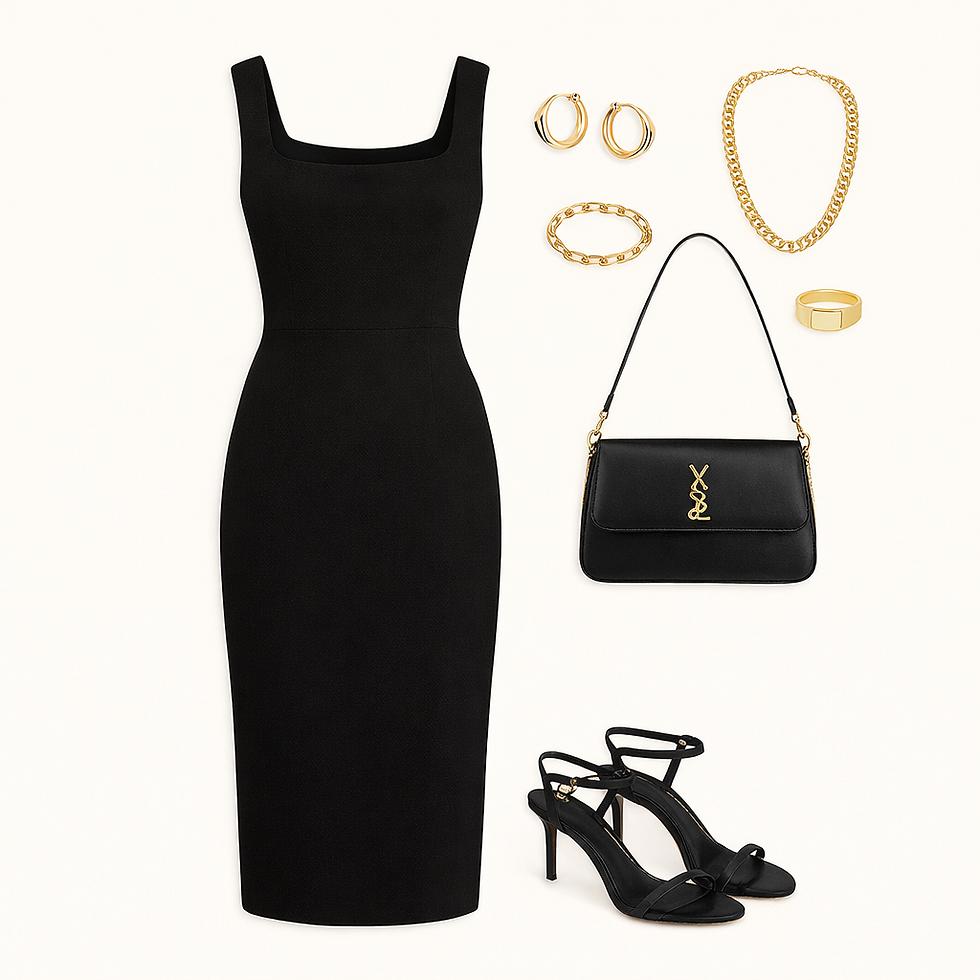 Elegante avond outfit capsule stijl