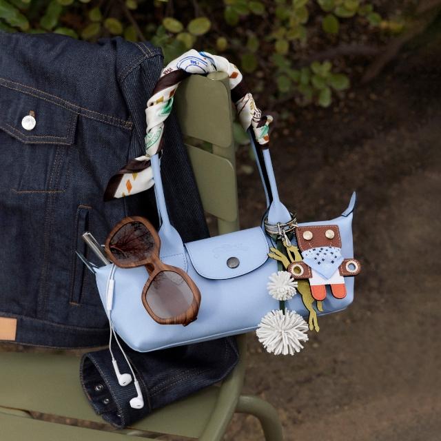 Casual tas met speelse details