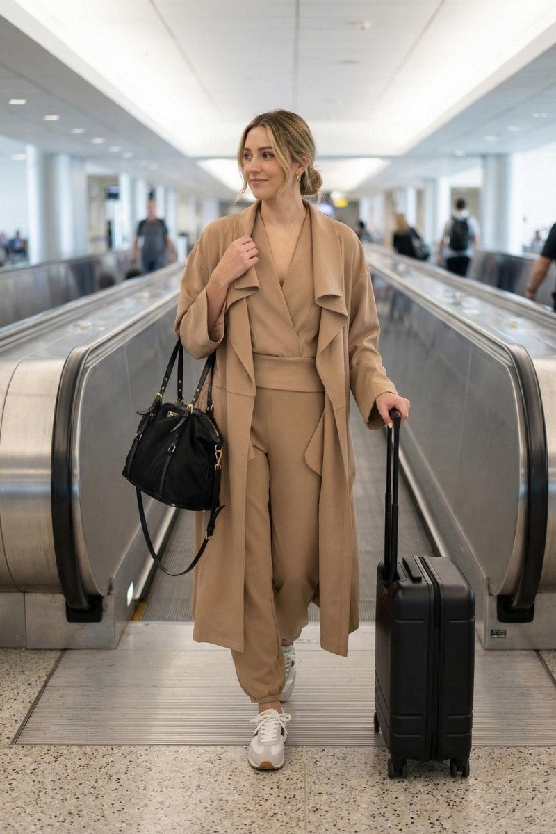 Comfortabele reis outfit dame