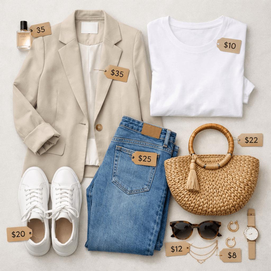 Mode accessoires voor goedkope outfits