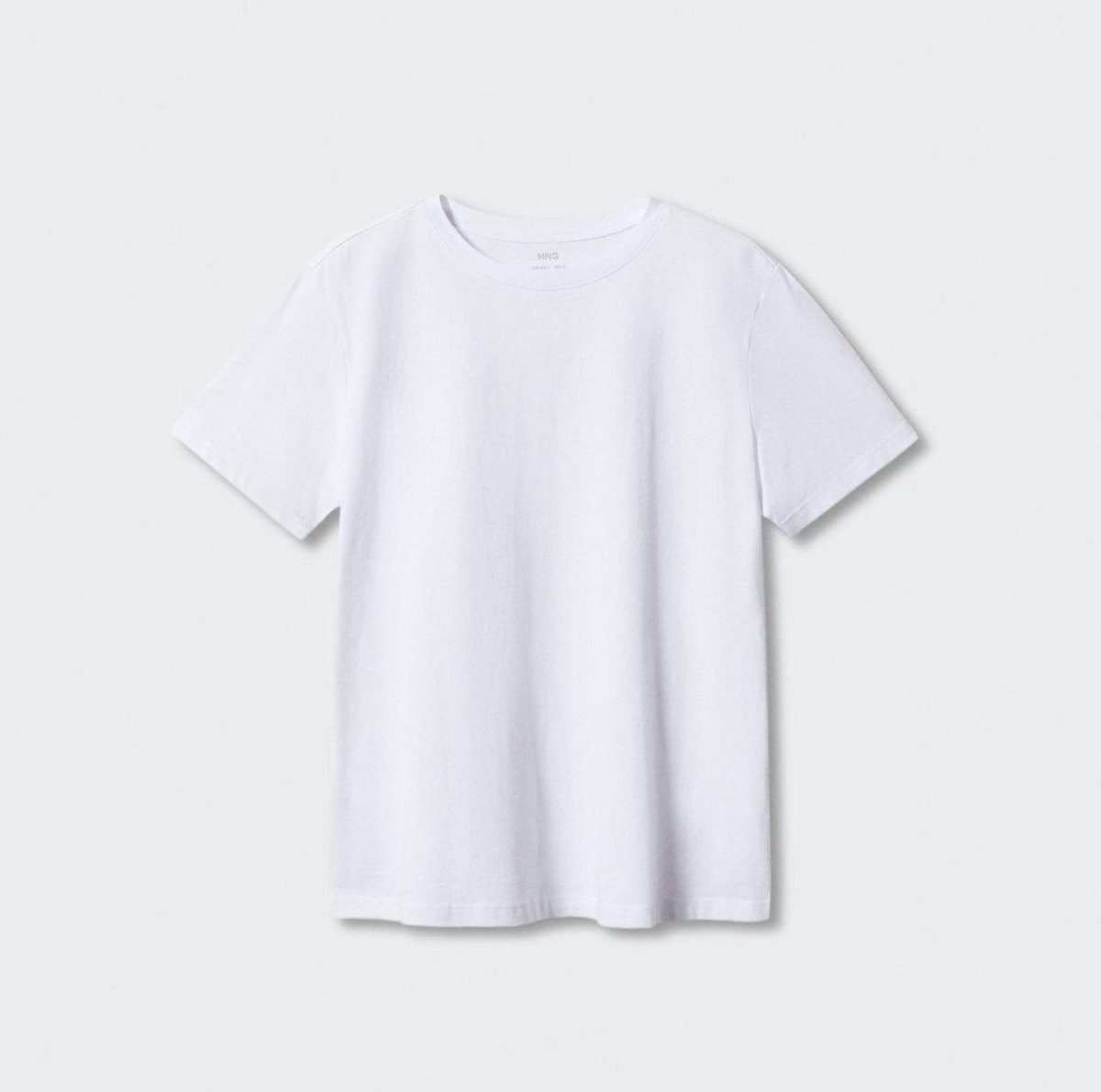 Katoenen T-shirt neutrale kledingkast