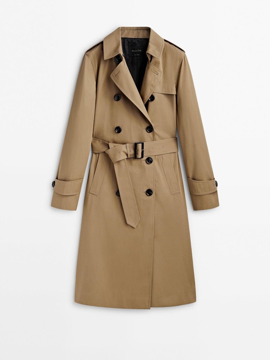 Camel trenchcoat capsule garderobe