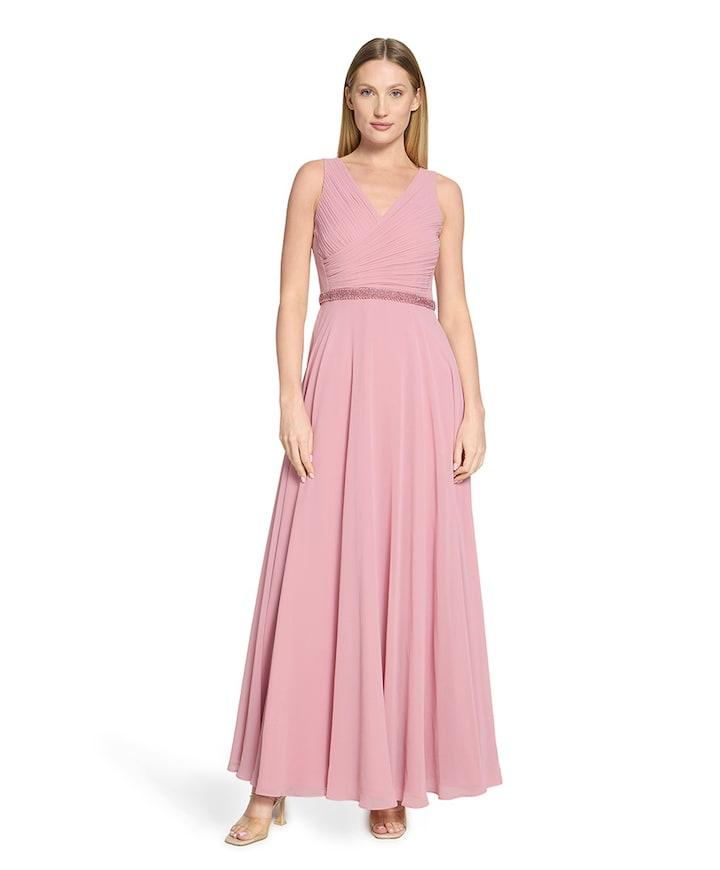Feestjurk met elegante taille