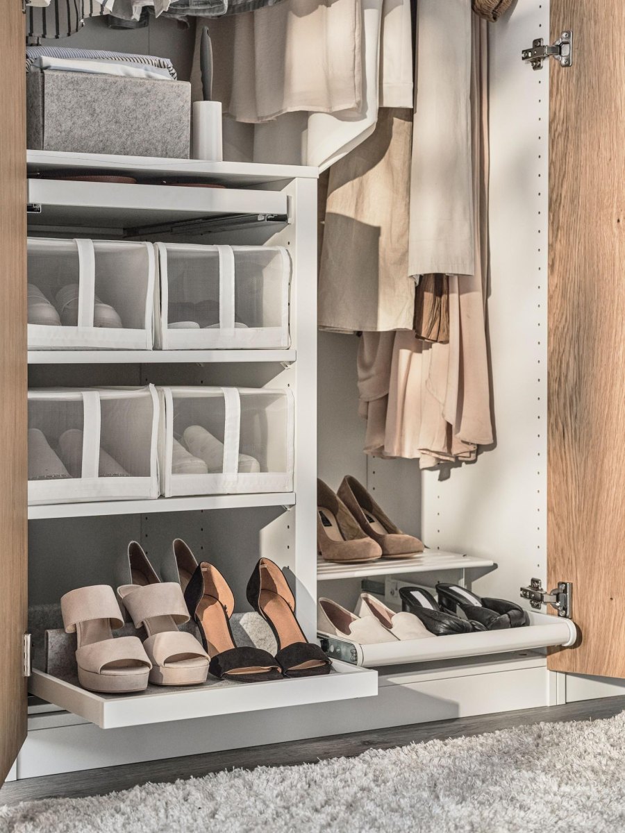 Schoenen netjes gesorteerd