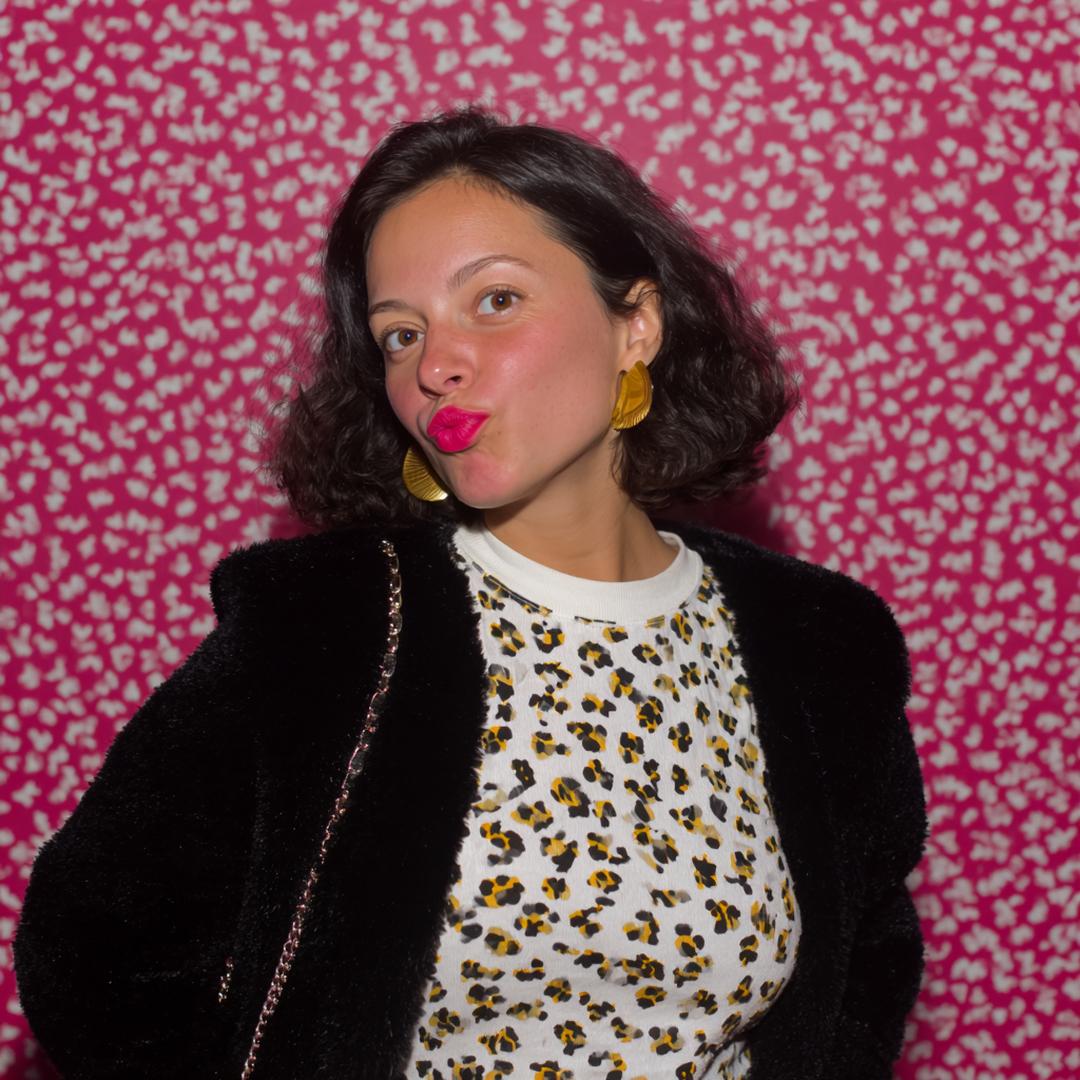 Luipaard Shirt Zwarte Jas