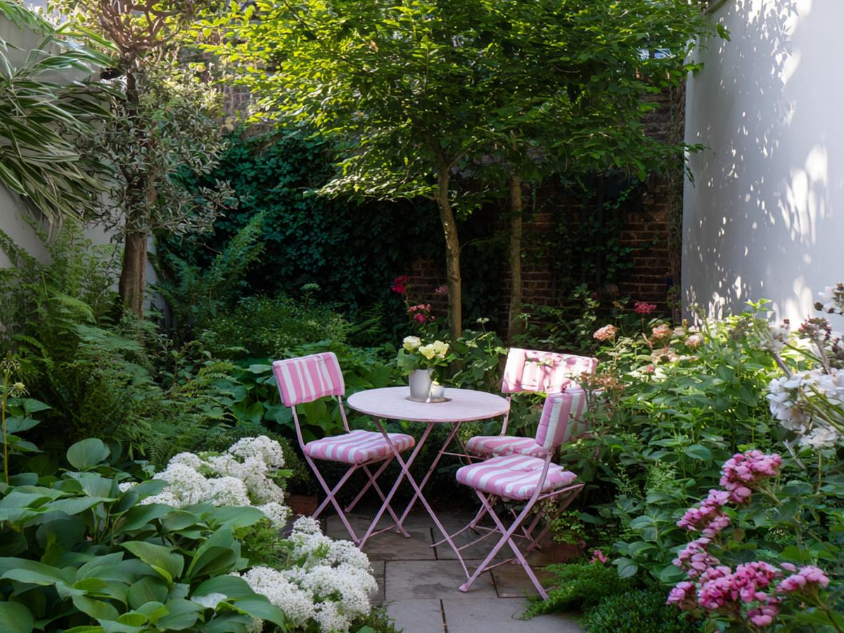 Roze Gestreepte Stoelkussens Groen