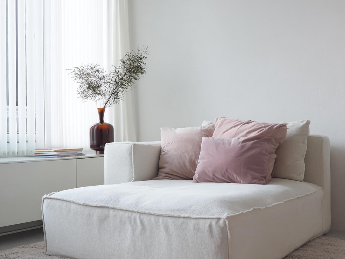 Witte Chaise Longue Kussens