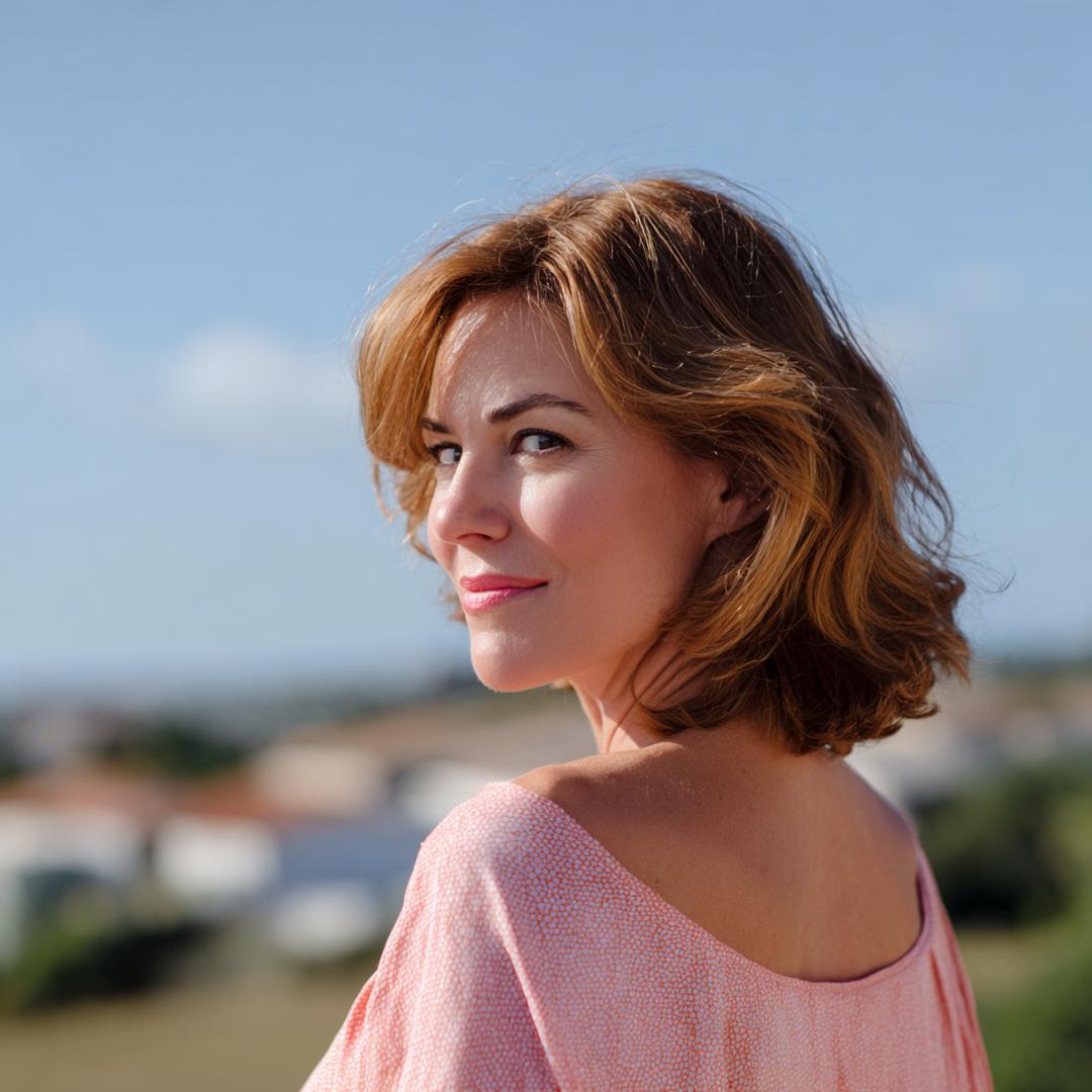 Shoulder Length Bob Side Part