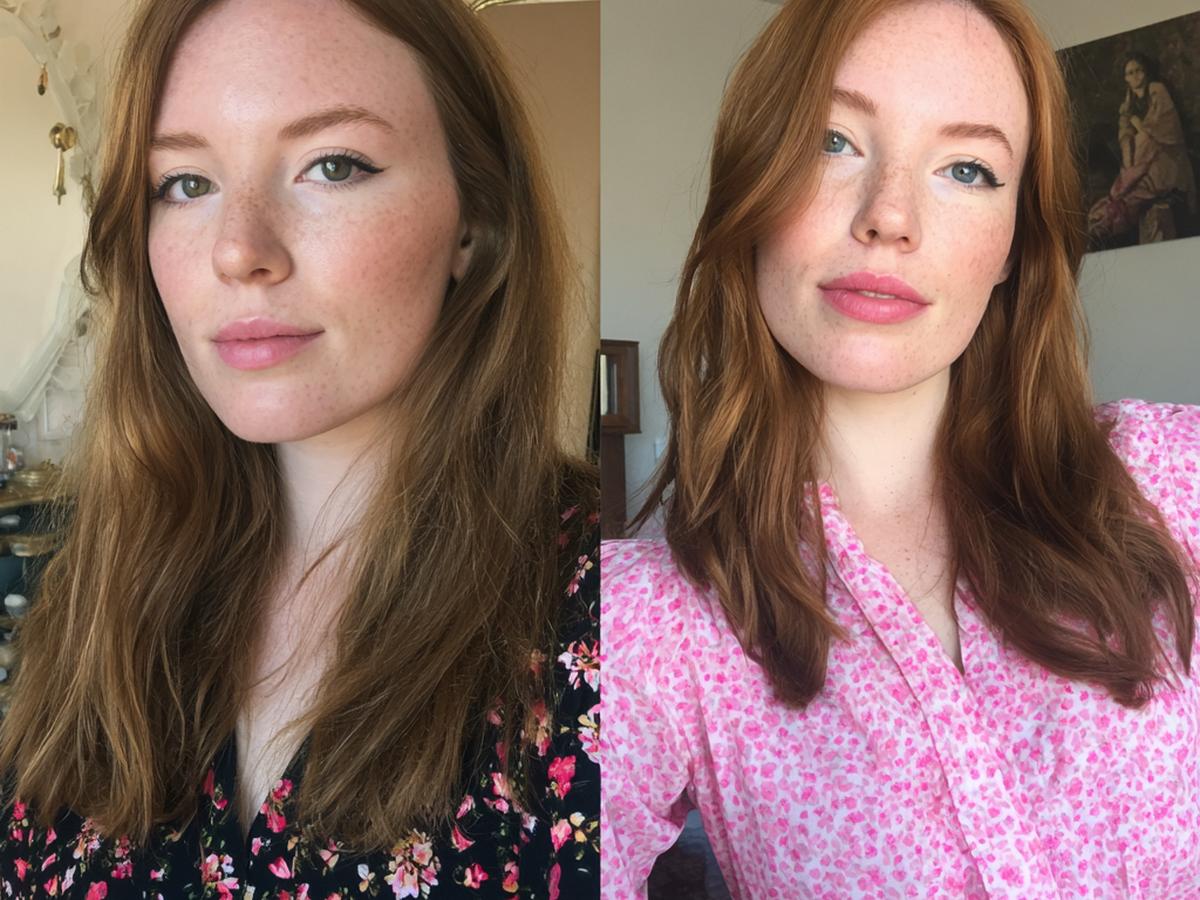 Sproeten Rood Haar Eyeliner