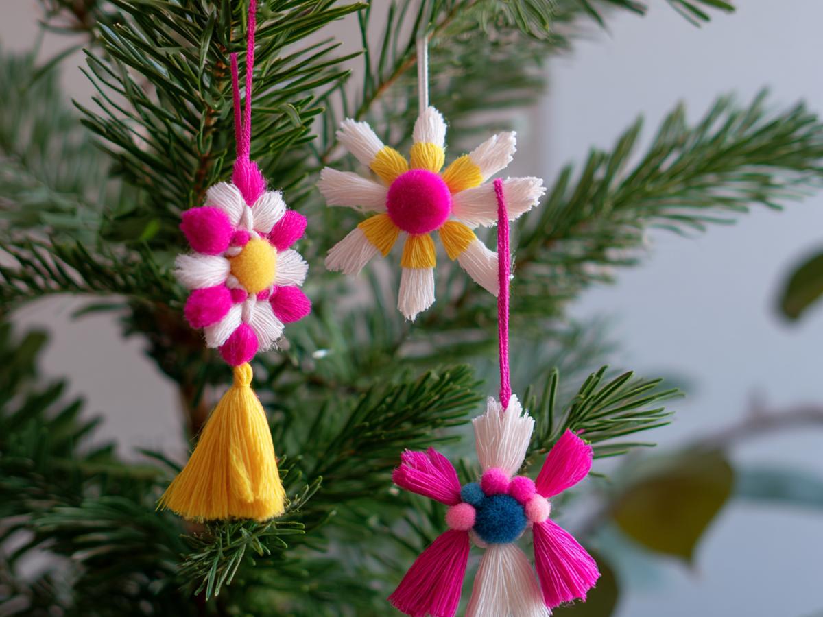 Roze Geel Wit Bloemenhangers