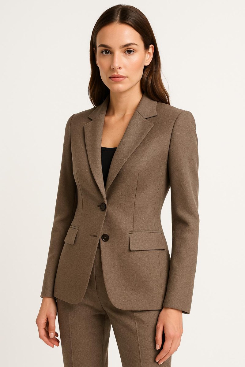 Getailleerde blazer voor vrouwelijk figuur