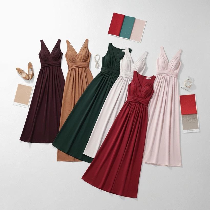 Feestelijke kleding kleuren