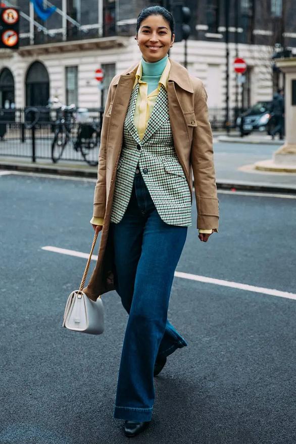 Gelaagde outfit met moderne stijl