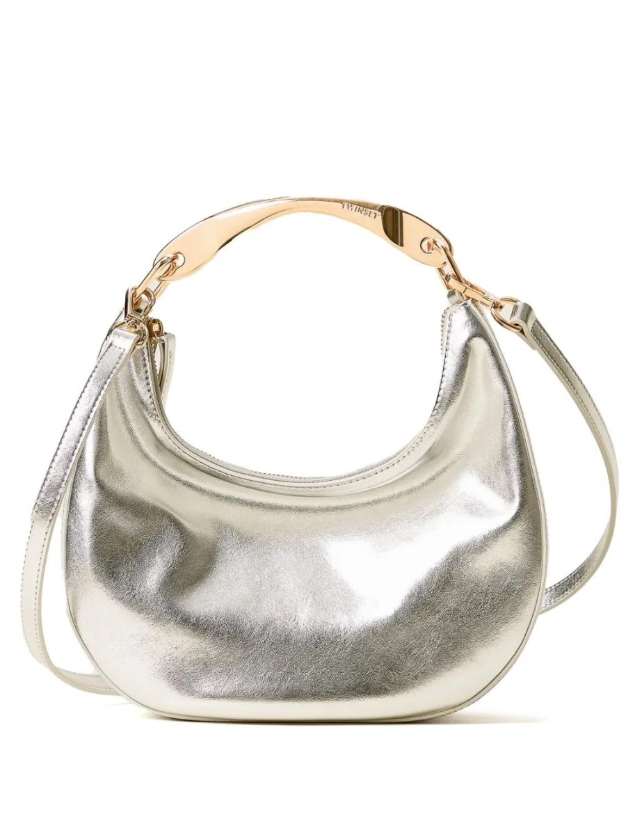 Tas met gouden en zilveren details