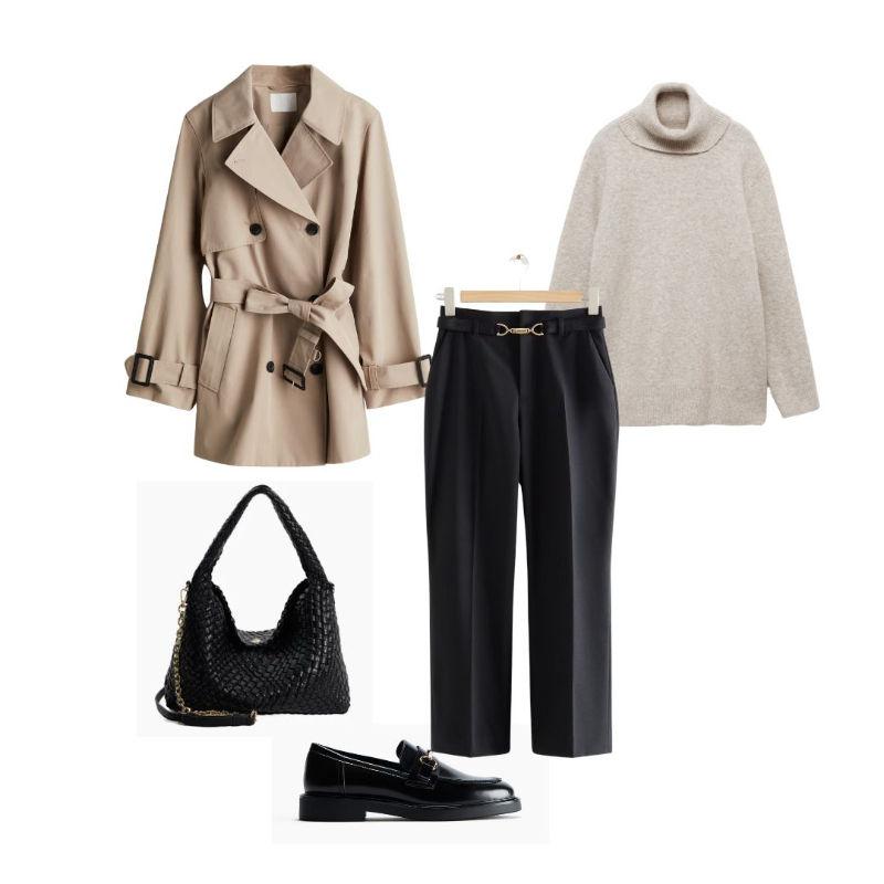 Minimalistische herfst outfit dames