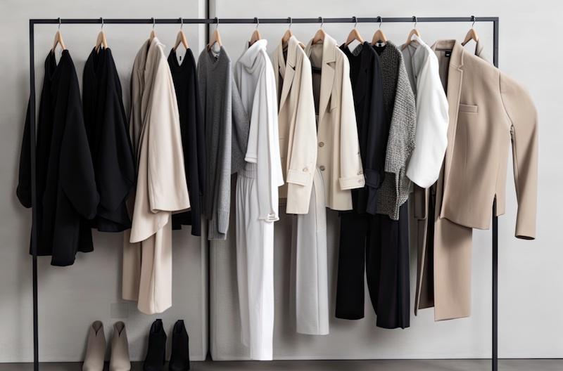 Neutrale kleding in capsule garderobe