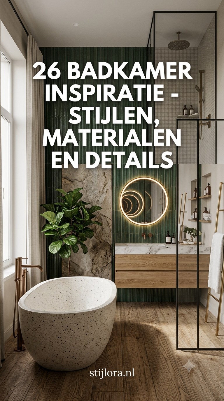 26 Badkamer Inspiratie - Stijlen, Materialen En Details