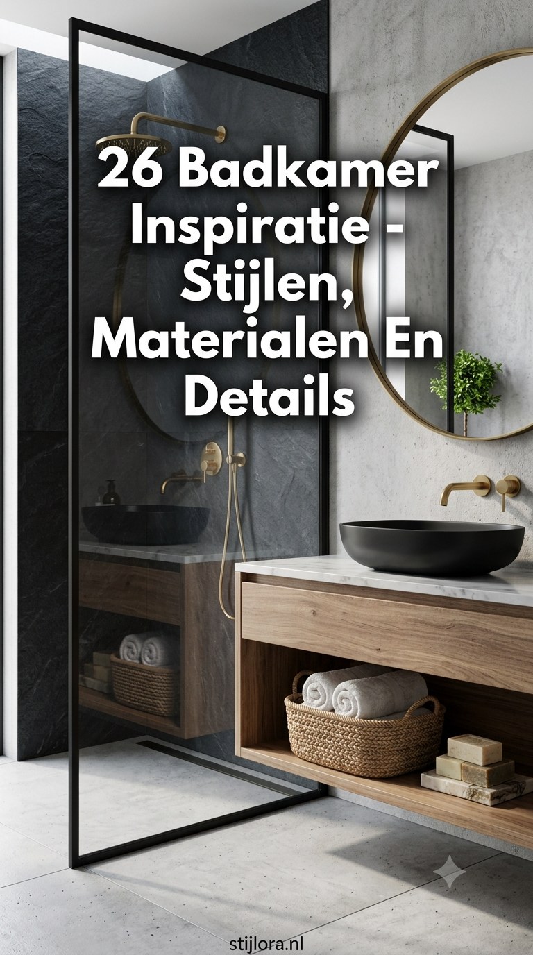 26 Badkamer Inspiratie - Stijlen, Materialen En Details