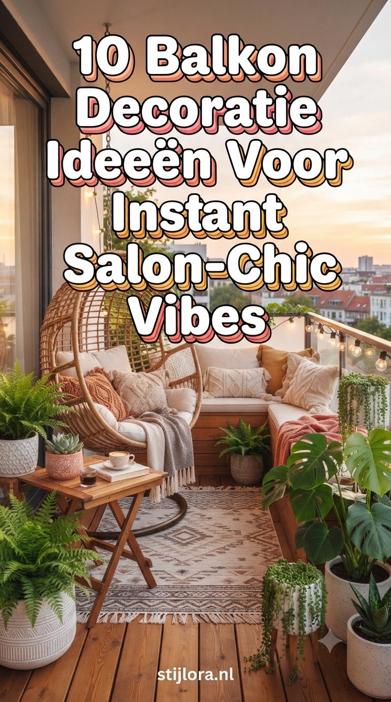 10 Balkon Decoratie Ideeën Voor Instant Salon-Chic Vibes