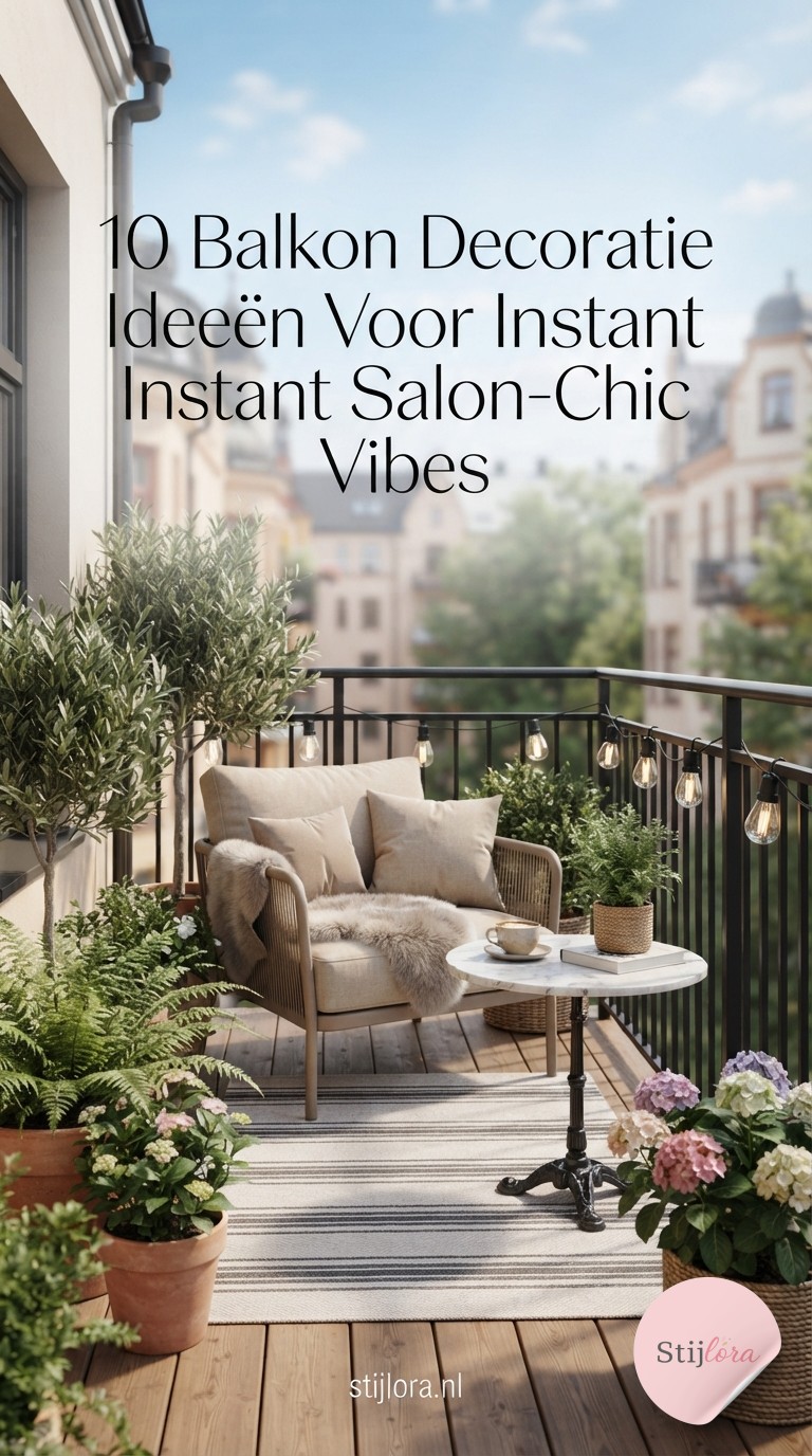 10 Balkon Decoratie Ideeën Voor Instant Salon-Chic Vibes