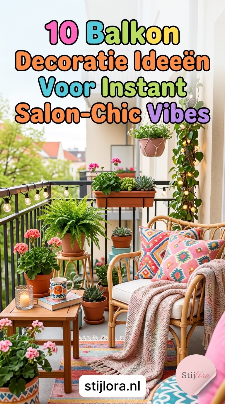 10 Balkon Decoratie Ideeën Voor Instant Salon-Chic Vibes
