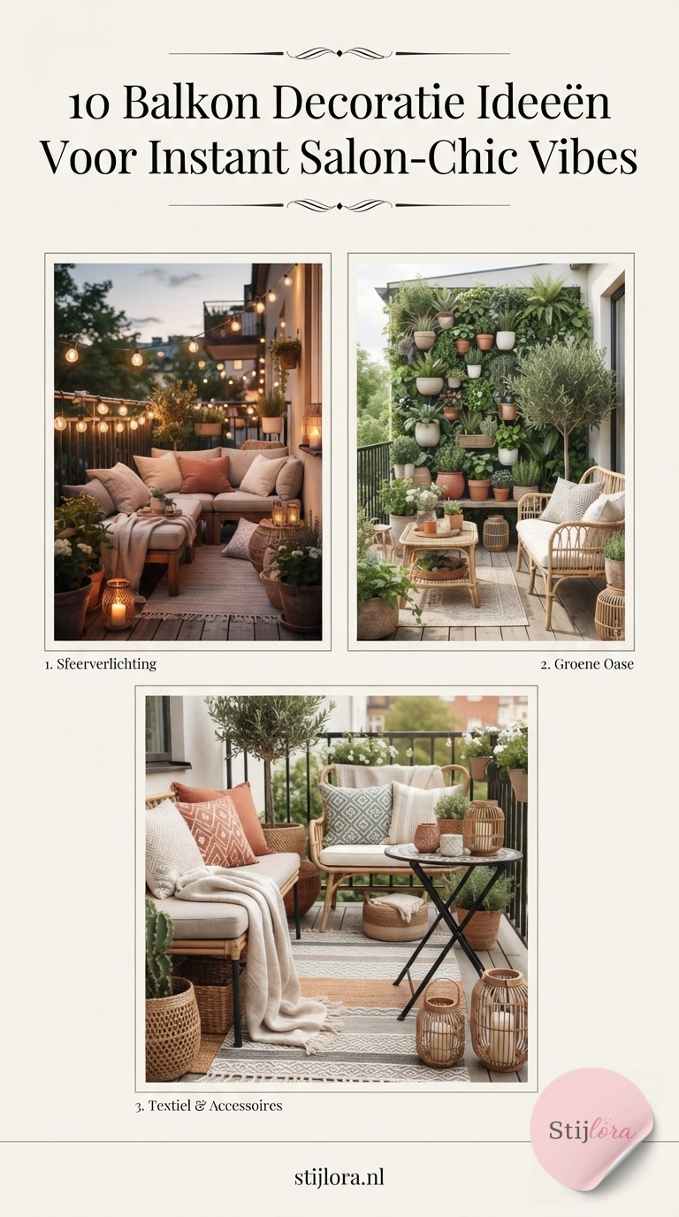 10 Balkon Decoratie Ideeën Voor Instant Salon-Chic Vibes