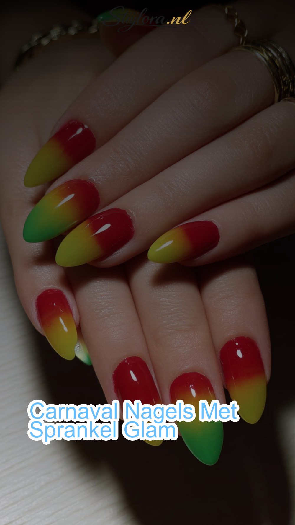 Carnaval Nagels Met Sprankel Glam