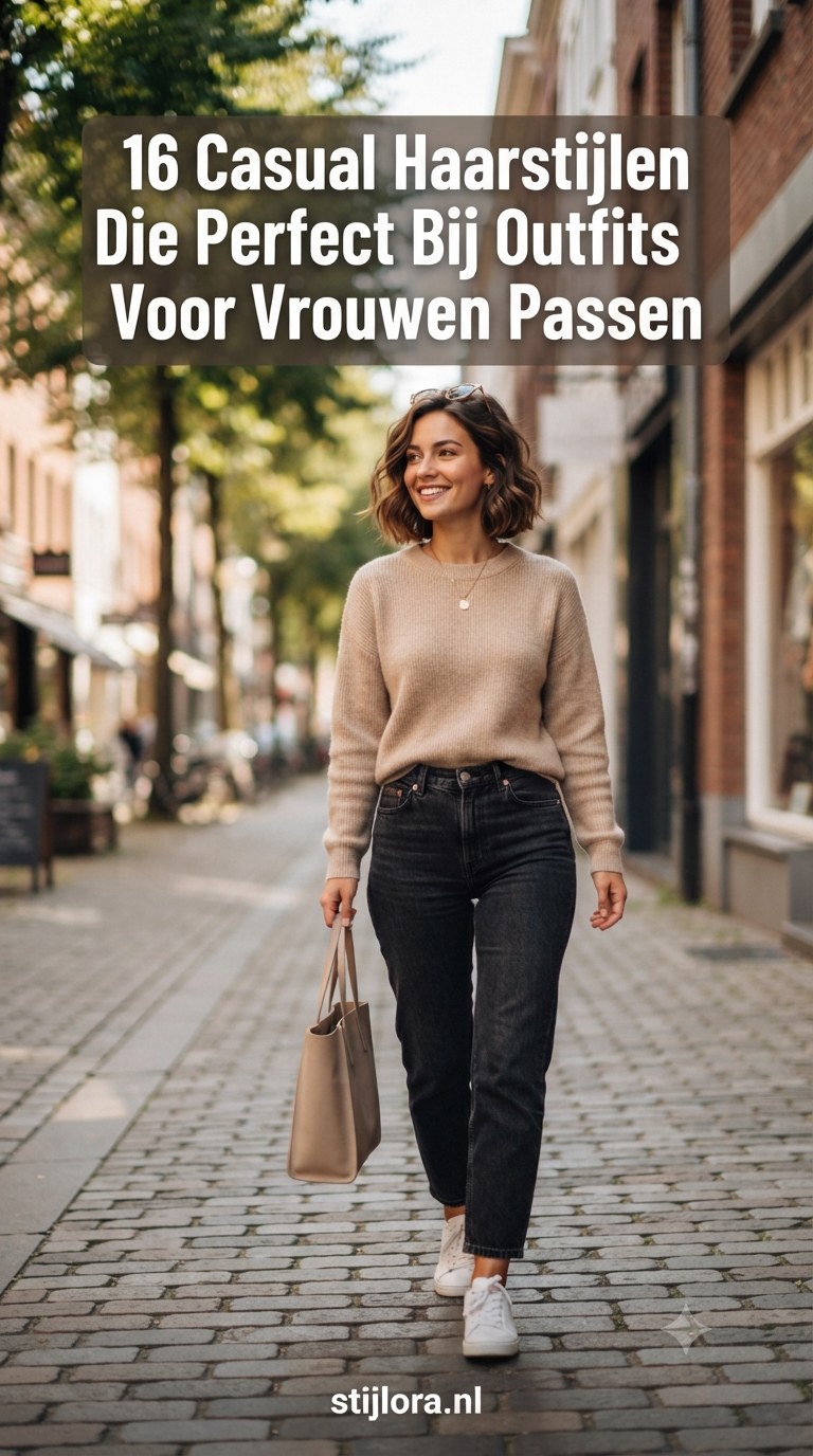 16 Casual Haarstijlen Die Perfect Bij Outfits Voor Vrouwen Passen