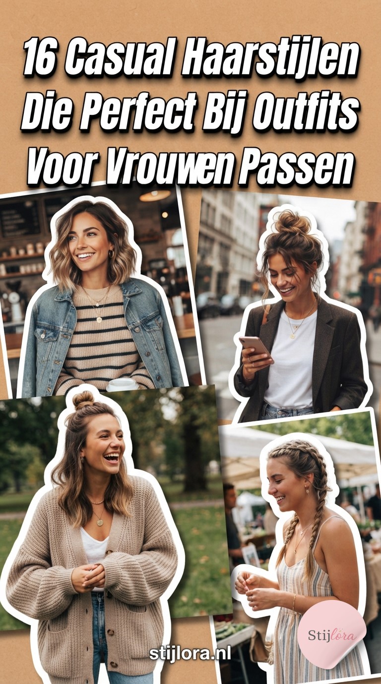 16 Casual Haarstijlen Die Perfect Bij Outfits Voor Vrouwen Passen