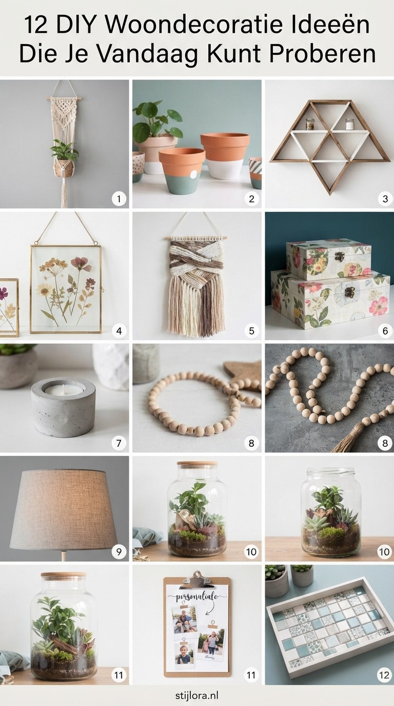12 DIY Woondecoratie Ideeën Die Je Vandaag Kunt Proberen