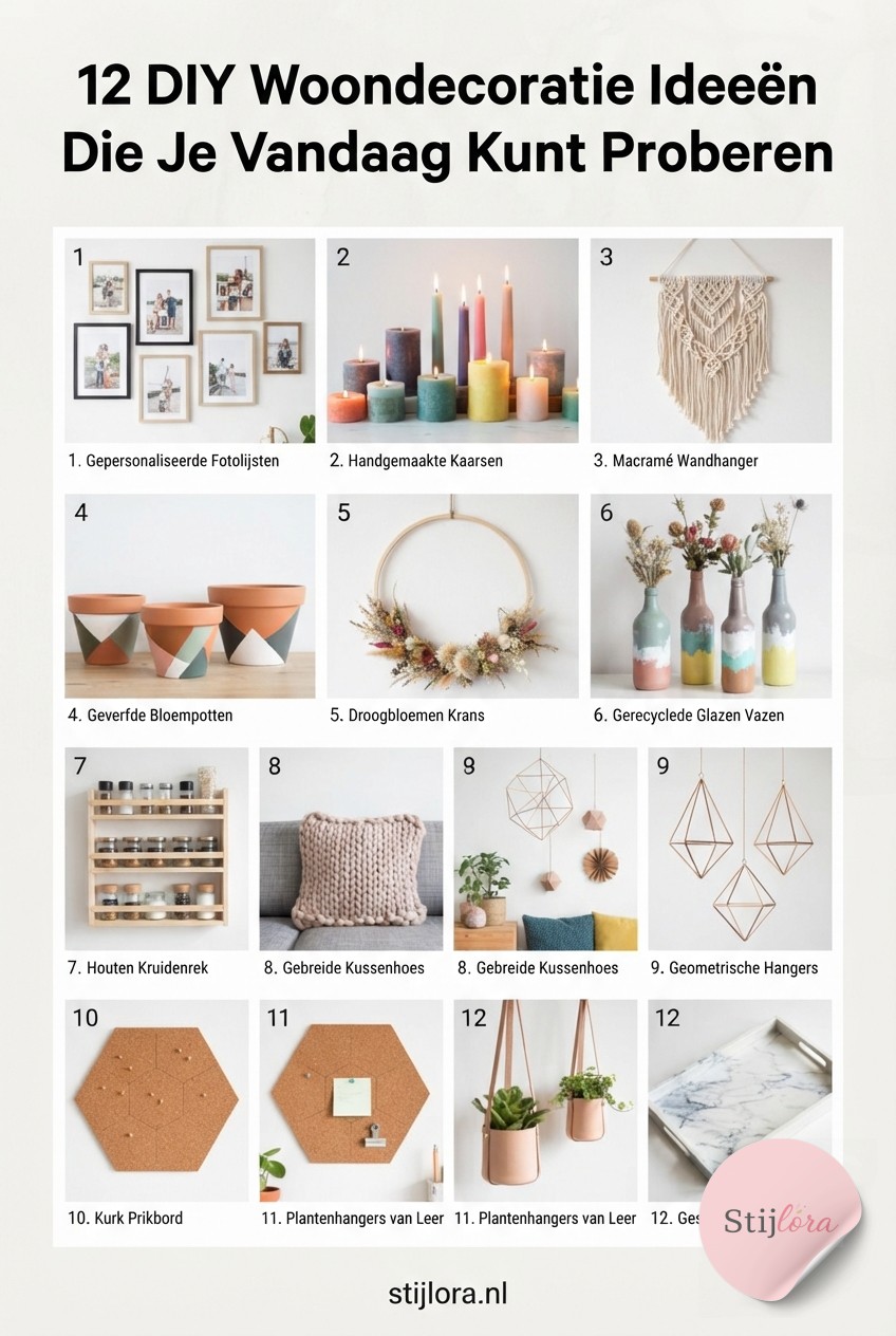 12 DIY Woondecoratie Ideeën Die Je Vandaag Kunt Proberen