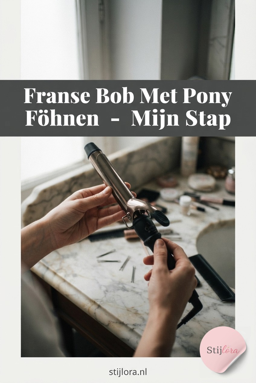 Franse Bob Met Pony Föhnen - Mijn Stap - Voor - Stap Methode