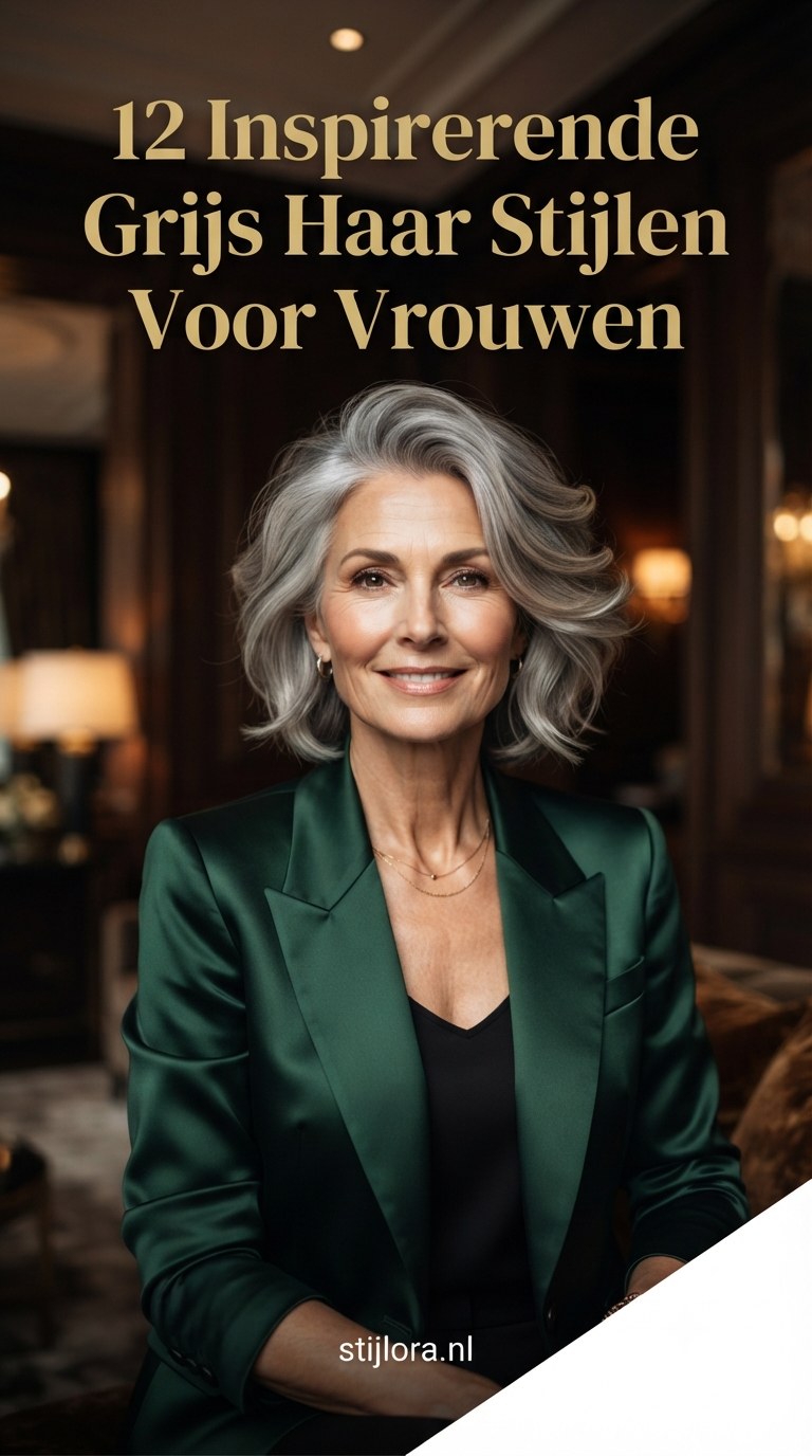 12 Inspirerende Grijs Haar Stijlen Voor Vrouwen