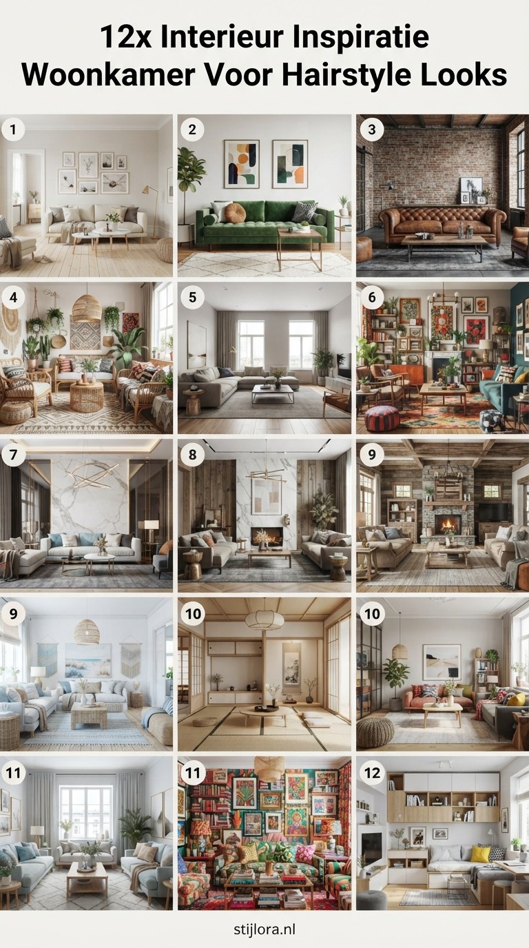 12x Interieur Inspiratie Woonkamer Voor Hairstyle Looks