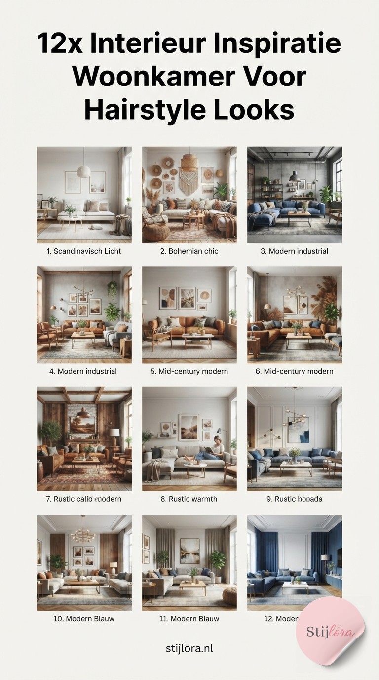 12x Interieur Inspiratie Woonkamer Voor Hairstyle Looks