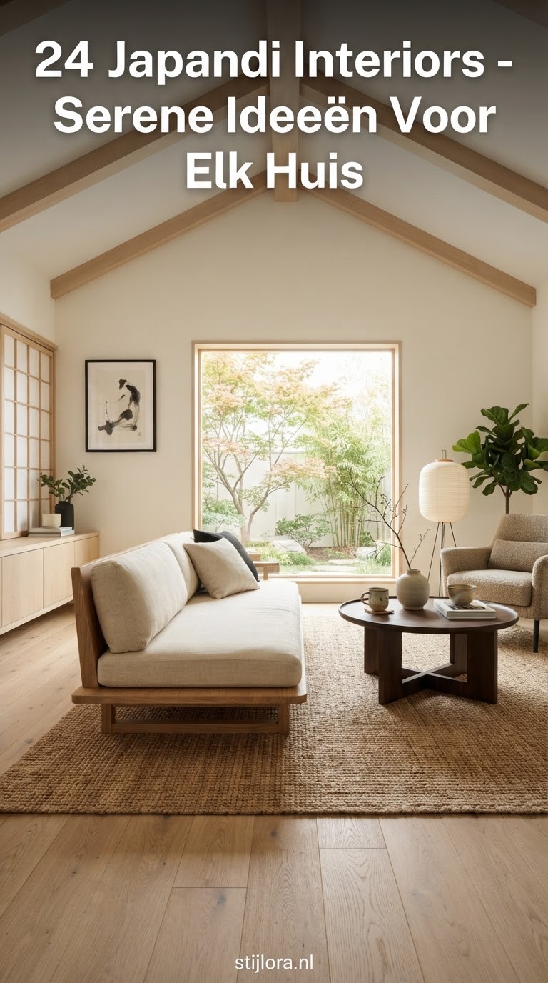 24 Japandi Interiors - Serene Ideeën Voor Elk Huis