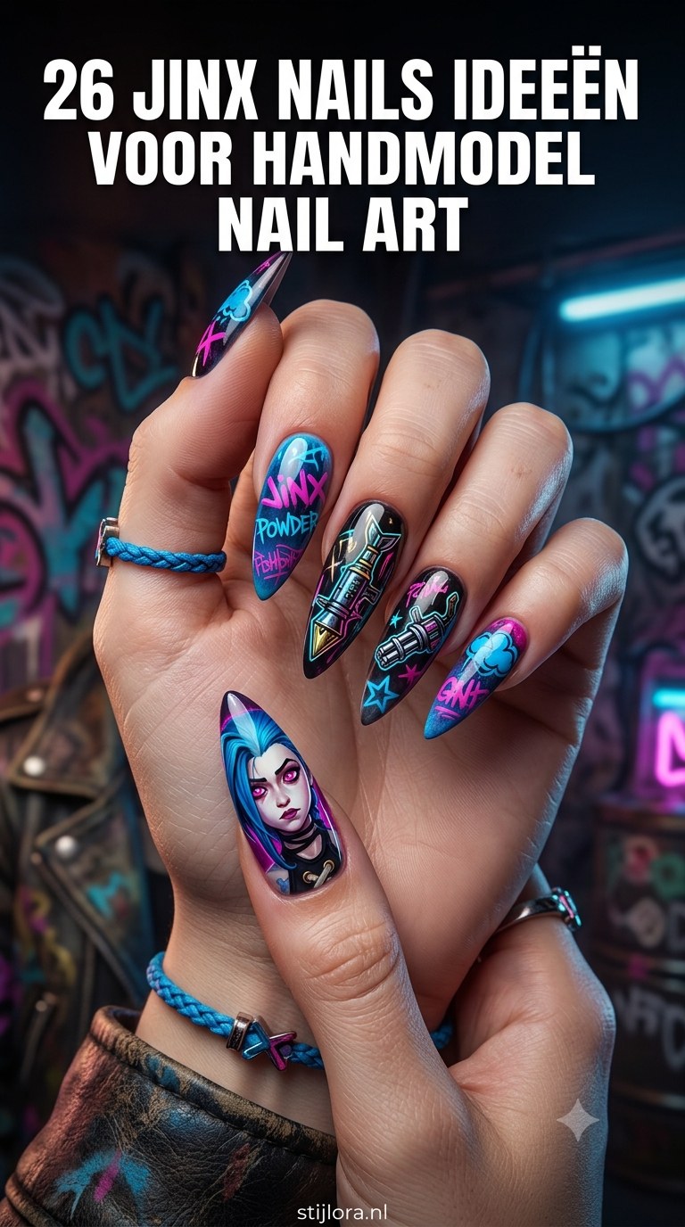 26 Jinx Nails Ideeën Voor Handmodel Nail Art