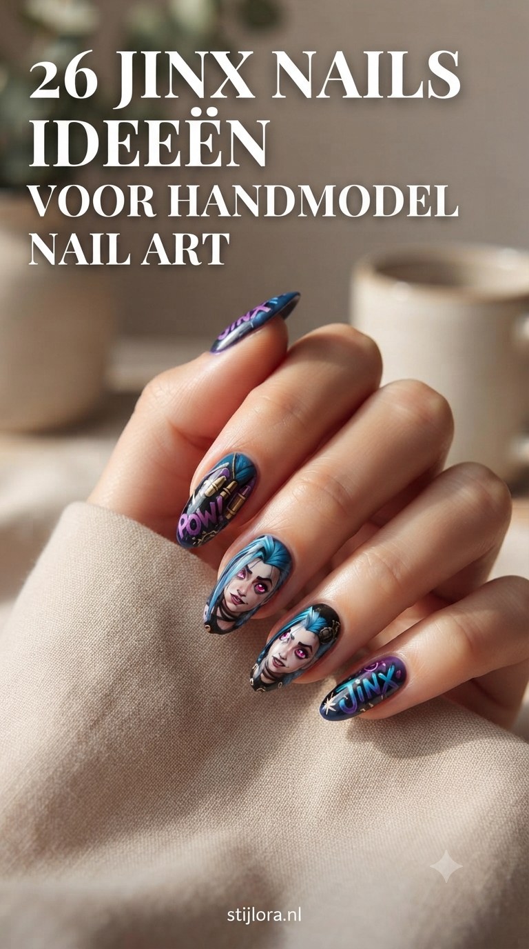 26 Jinx Nails Ideeën Voor Handmodel Nail Art