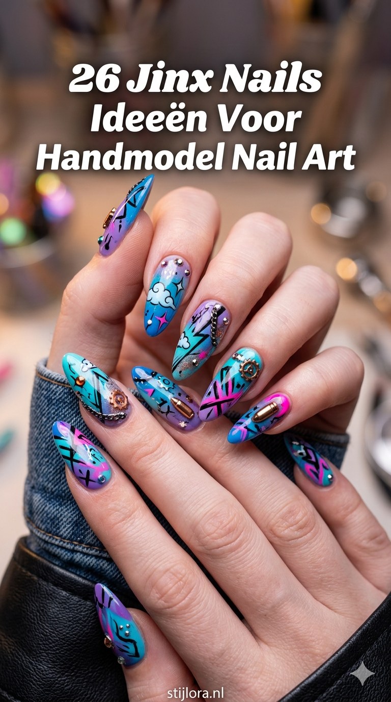 26 Jinx Nails Ideeën Voor Handmodel Nail Art