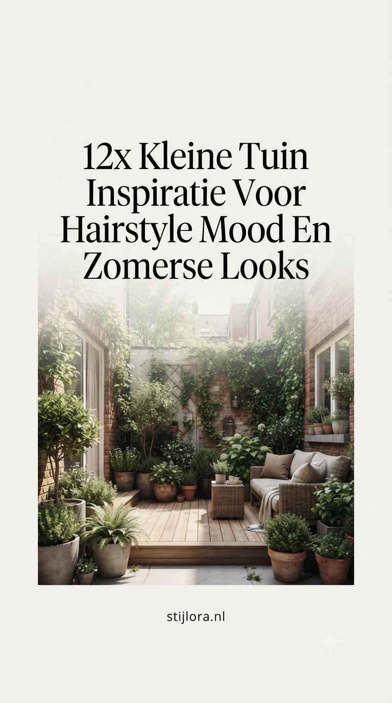 12x Kleine Tuin Inspiratie Voor Hairstyle Mood En Zomerse Looks