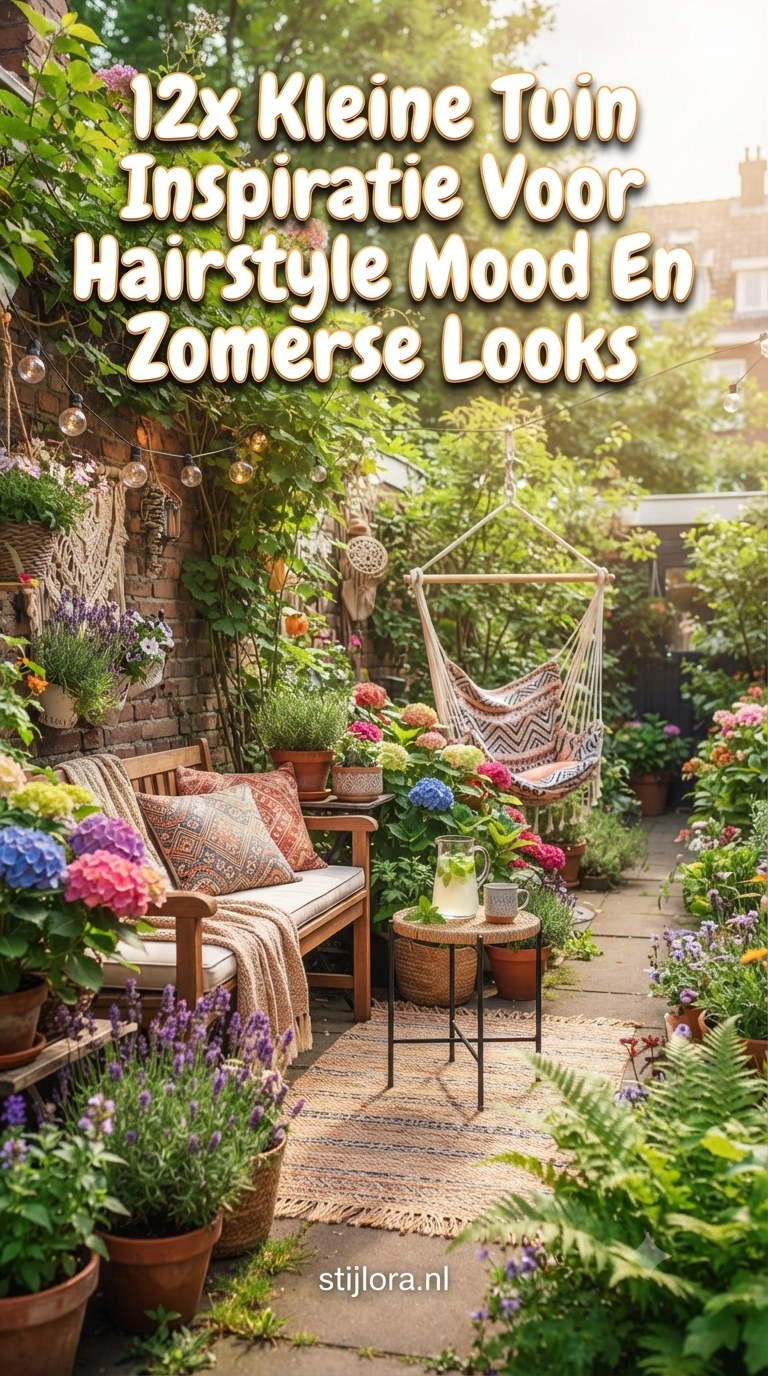 12x Kleine Tuin Inspiratie Voor Hairstyle Mood En Zomerse Looks