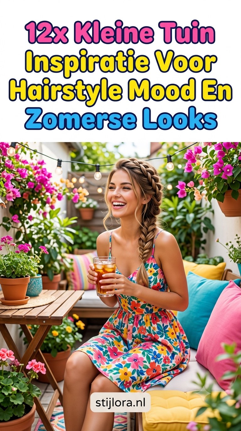 12x Kleine Tuin Inspiratie Voor Hairstyle Mood En Zomerse Looks