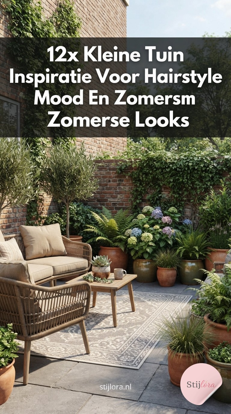 12x Kleine Tuin Inspiratie Voor Hairstyle Mood En Zomerse Looks