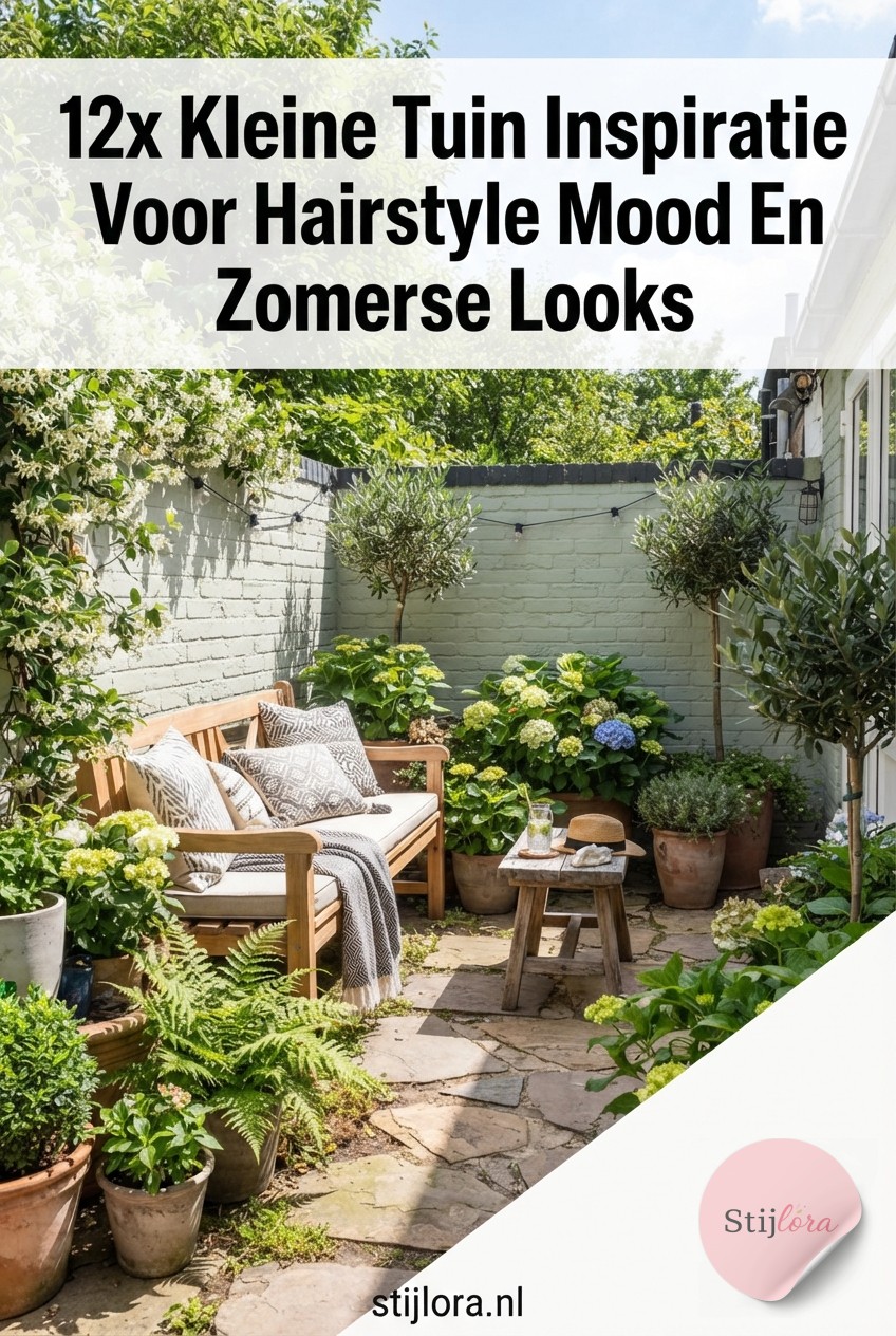 12x Kleine Tuin Inspiratie Voor Hairstyle Mood En Zomerse Looks