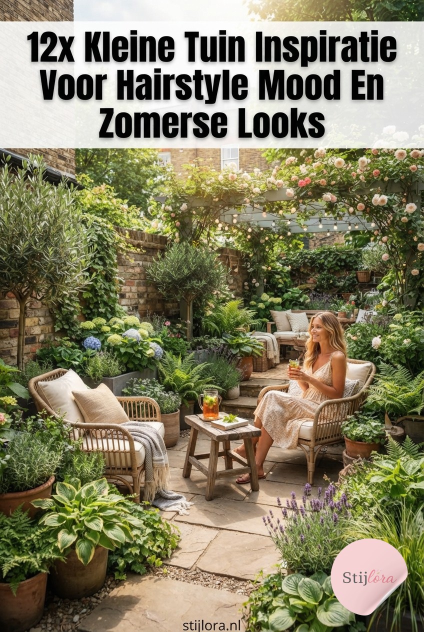 12x Kleine Tuin Inspiratie Voor Hairstyle Mood En Zomerse Looks