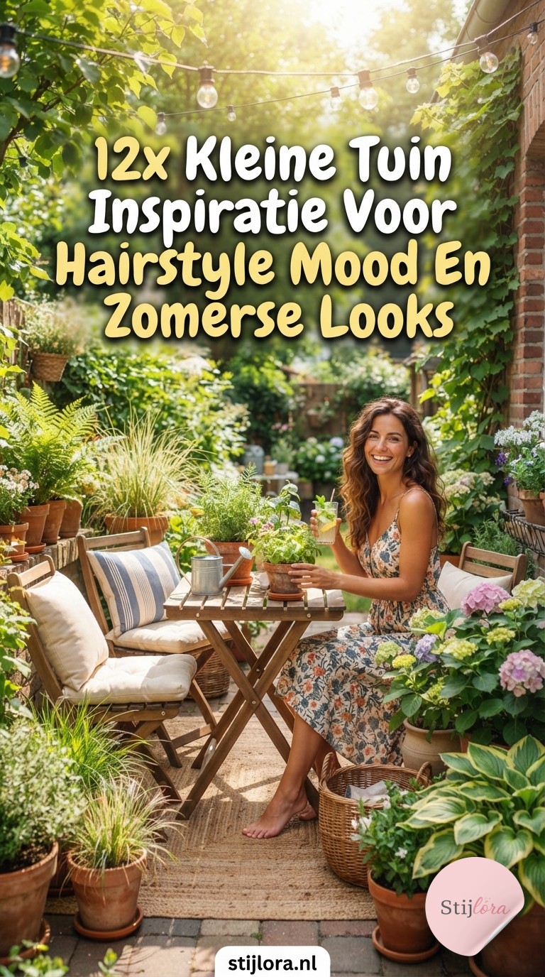 12x Kleine Tuin Inspiratie Voor Hairstyle Mood En Zomerse Looks