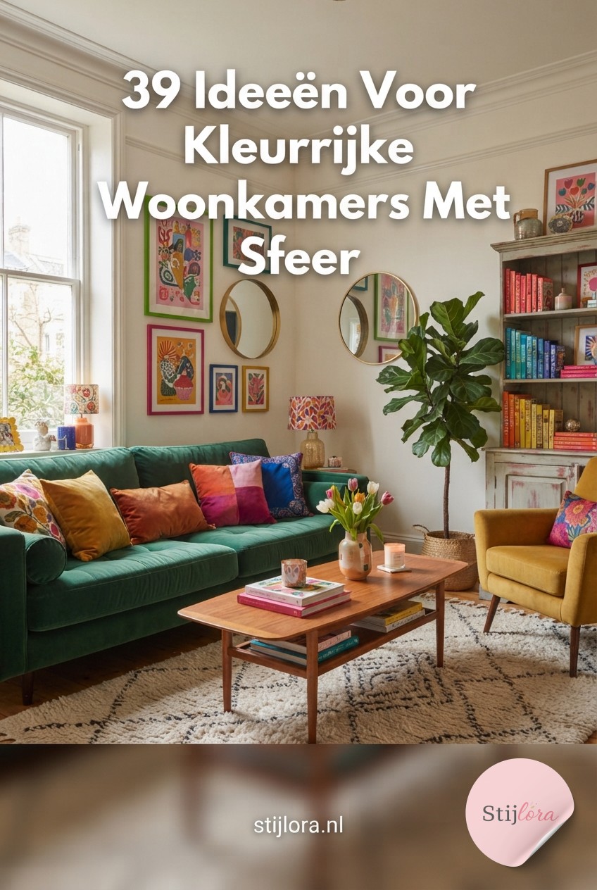 39 Ideeën Voor Kleurrijke Woonkamers Met Sfeer